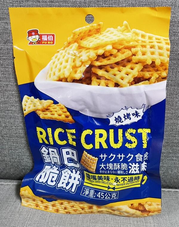 鍋巴脆餅 燒烤味 45g/包  