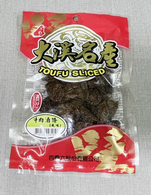 4*6 牛肉滷條風味豆干 90g/包 
