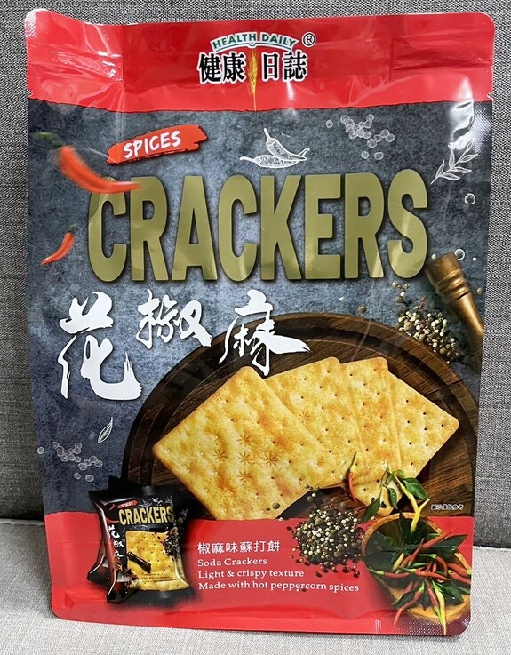 椒麻味蘇打餅 192g/包  奶素